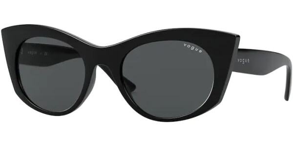 Sluneční brýle Vogue model 5312S, barva obruby černá lesk, čočka šedá, kód barevné varianty W4487. 