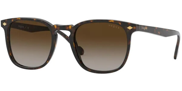 Sluneční brýle Vogue model 5328S, barva obruby hnědá lesk, čočka hnědá gradál, kód barevné varianty W65613. 