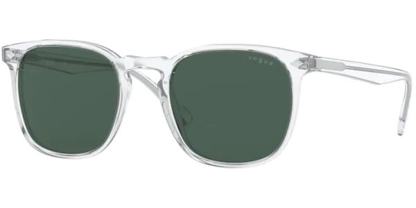 Sluneční brýle Vogue model 5328S, barva obruby čirá lesk, čočka zelená, kód barevné varianty W74571. 