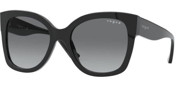 Sluneční brýle Vogue model 5338S, barva obruby černá lesk, čočka šedá gradál, kód barevné varianty W4411. 