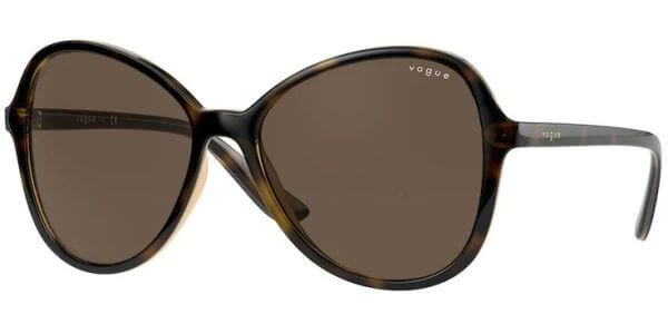 Sluneční brýle Vogue model 5349S, barva obruby hnědá lesk, čočka hnědá, kód barevné varianty W65673. 