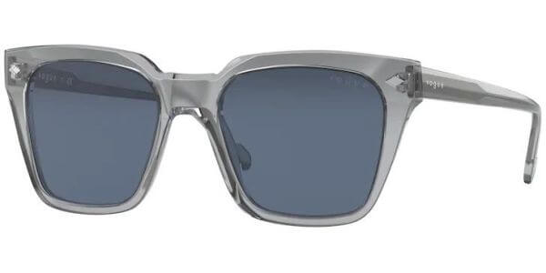 Sluneční brýle Vogue model 5380S, barva obruby šedá lesk čirá, čočka modrá, kód barevné varianty 282080. 