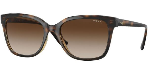 Sluneční brýle Vogue model 5426S, barva obruby hnědá lesk, čočka hnědá gradál, kód barevné varianty W65613. 