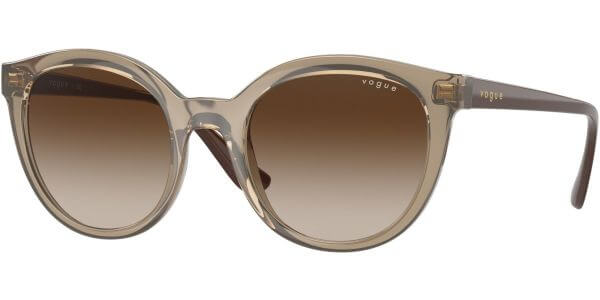 Sluneční brýle Vogue model 5427S, barva obruby béžová lesk čirá, čočka hnědá gradál, kód barevné varianty 294013. 
