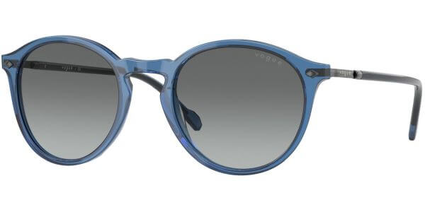 Sluneční brýle Vogue model 5432S, barva obruby modrá lesk, čočka šedá gradál, kód barevné varianty 298311. 