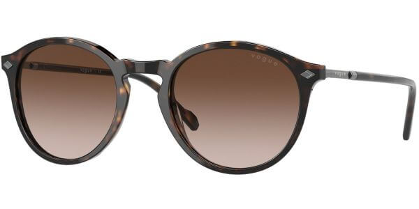 Sluneční brýle Vogue model 5432S, barva obruby hnědá lesk, čočka hnědá gradál, kód barevné varianty W65613. 