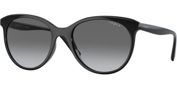 Sluneční brýle Vogue model 5453S, barva obruby černá lesk, čočka šedá, kód barevné varianty W4411. 