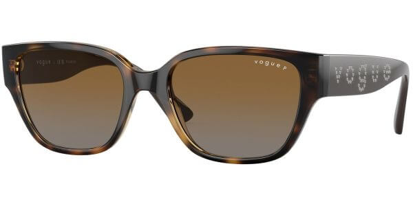 Sluneční brýle Vogue model 5459SB, barva obruby hnědá lesk, čočka hnědá gradál polarizovaná, kód barevné varianty W656T5. 