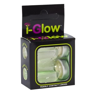 Crazy čočky i-Glow roční UV svítící (2 čočky) - nedioptrické