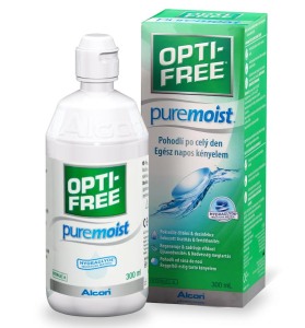 Roztok OPTI-FREE PureMoist 300ml s pouzdrem