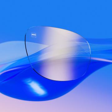 Ilustrace ZEISS k hodnocení snazšího čištění čoček s CleanGuard™