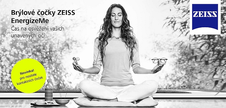 Brýlové čočky Zeiss EnergizeMe: speciálně vyvinuté pro uvolnění očí po dlouhodobém nošení kontaktních čoček.