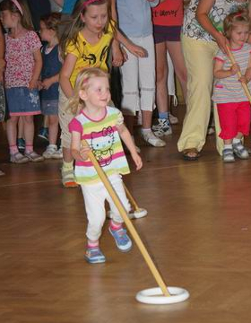 Děti při soutěžích