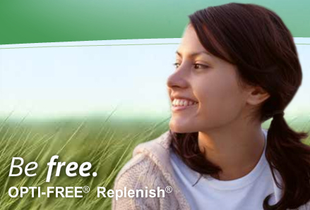 Opti-Free RepleniSH - Be Free