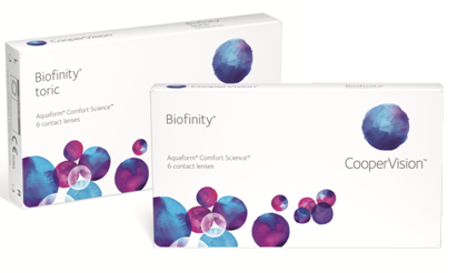 biofinity čočky nový design