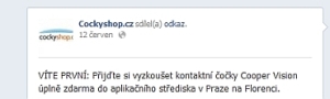 čočkyshop na facebooku