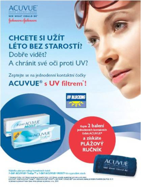 Denní kontaktní čočky Johnson&Johnson