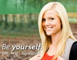Opti Free RepleniSH be yourself