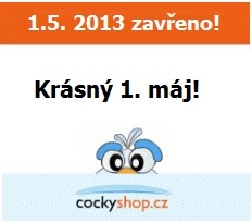 Na prvního máje zavřeno!