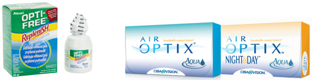 akce čočky Air Optix Aqua